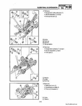 1994-2001 Yamaha Venture/V-Max 500 Series Snowmobile Service Manual, Page 106