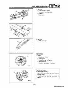 1994-2001 Yamaha Venture/V-Max 500 Series Snowmobile Service Manual, Page 107