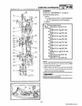 1994-2001 Yamaha Venture/V-Max 500 Series Snowmobile Service Manual, Page 109