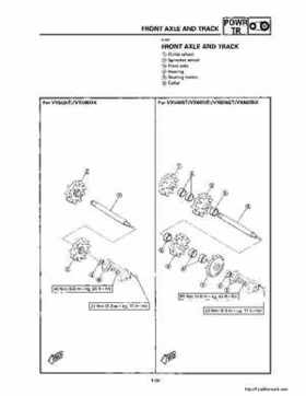 1994-2001 Yamaha Venture/V-Max 500 Series Snowmobile Service Manual, Page 111