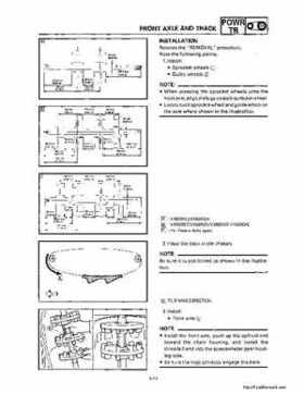 1994-2001 Yamaha Venture/V-Max 500 Series Snowmobile Service Manual, Page 113