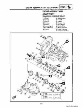 1994-2001 Yamaha Venture/V-Max 500 Series Snowmobile Service Manual, Page 127