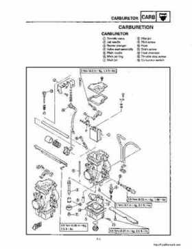 1994-2001 Yamaha Venture/V-Max 500 Series Snowmobile Service Manual, Page 148