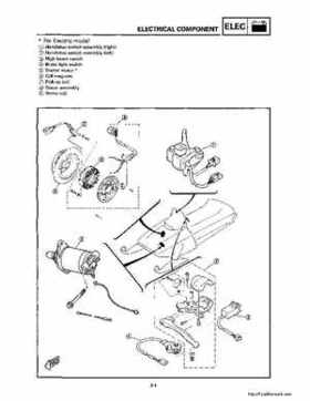 1994-2001 Yamaha Venture/V-Max 500 Series Snowmobile Service Manual, Page 163
