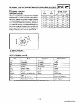 1994-2001 Yamaha Venture/V-Max 500 Series Snowmobile Service Manual, Page 216