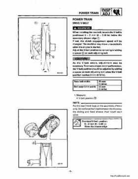 1994-2001 Yamaha Venture/V-Max 500 Series Snowmobile Service Manual, Page 240