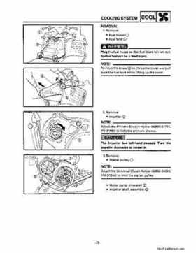 1994-2001 Yamaha Venture/V-Max 500 Series Snowmobile Service Manual, Page 265