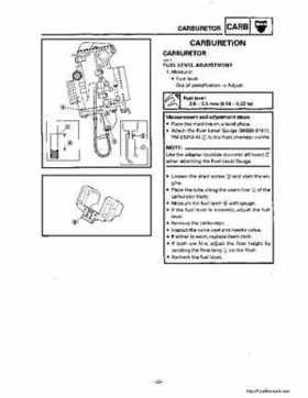 1994-2001 Yamaha Venture/V-Max 500 Series Snowmobile Service Manual, Page 266