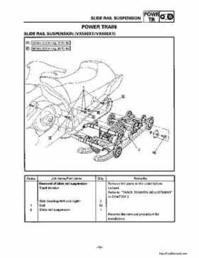 1994-2001 Yamaha Venture/V-Max 500 Series Snowmobile Service Manual, Page 300