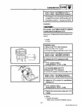1994-2001 Yamaha Venture/V-Max 500 Series Snowmobile Service Manual, Page 311