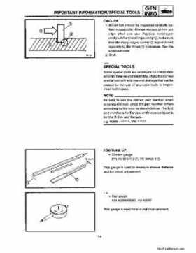 1994-2001 Yamaha Venture/V-Max 500 Series Snowmobile Service Manual, Page 353