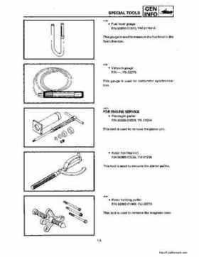 1994-2001 Yamaha Venture/V-Max 500 Series Snowmobile Service Manual, Page 354