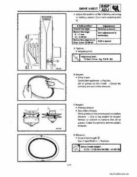 1994-2001 Yamaha Venture/V-Max 500 Series Snowmobile Service Manual, Page 375