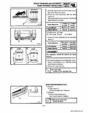1994-2001 Yamaha Venture/V-Max 500 Series Snowmobile Service Manual, Page 382