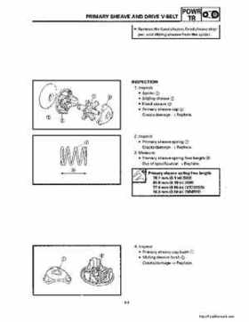 1994-2001 Yamaha Venture/V-Max 500 Series Snowmobile Service Manual, Page 426