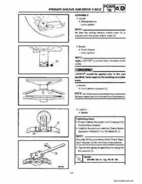 1994-2001 Yamaha Venture/V-Max 500 Series Snowmobile Service Manual, Page 428