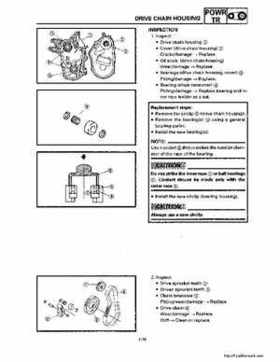 1994-2001 Yamaha Venture/V-Max 500 Series Snowmobile Service Manual, Page 438
