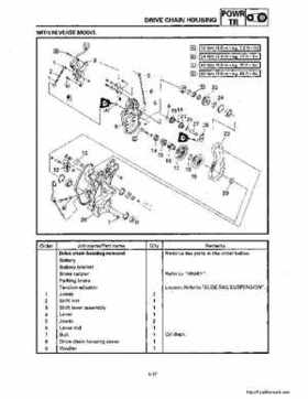 1994-2001 Yamaha Venture/V-Max 500 Series Snowmobile Service Manual, Page 439