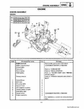 1994-2001 Yamaha Venture/V-Max 500 Series Snowmobile Service Manual, Page 464