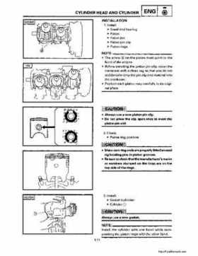 1994-2001 Yamaha Venture/V-Max 500 Series Snowmobile Service Manual, Page 474