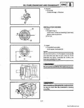 1994-2001 Yamaha Venture/V-Max 500 Series Snowmobile Service Manual, Page 480