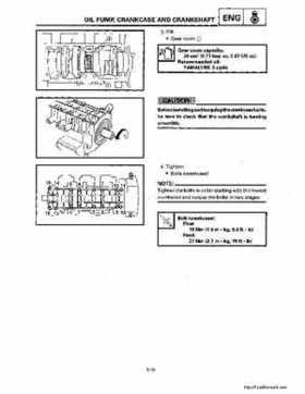 1994-2001 Yamaha Venture/V-Max 500 Series Snowmobile Service Manual, Page 482