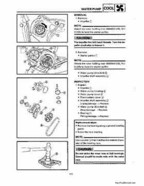 1994-2001 Yamaha Venture/V-Max 500 Series Snowmobile Service Manual, Page 499