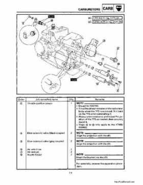 1994-2001 Yamaha Venture/V-Max 500 Series Snowmobile Service Manual, Page 506