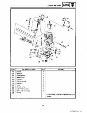 1994-2001 Yamaha Venture/V-Max 500 Series Snowmobile Service Manual, Page 512
