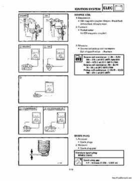 1994-2001 Yamaha Venture/V-Max 500 Series Snowmobile Service Manual, Page 541