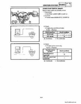 1994-2001 Yamaha Venture/V-Max 500 Series Snowmobile Service Manual, Page 543
