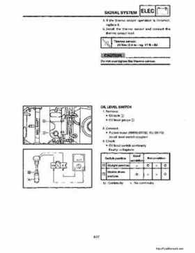 1994-2001 Yamaha Venture/V-Max 500 Series Snowmobile Service Manual, Page 560