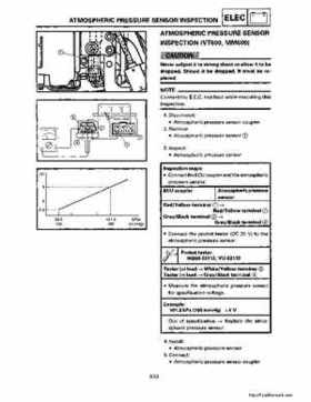 1994-2001 Yamaha Venture/V-Max 500 Series Snowmobile Service Manual, Page 576