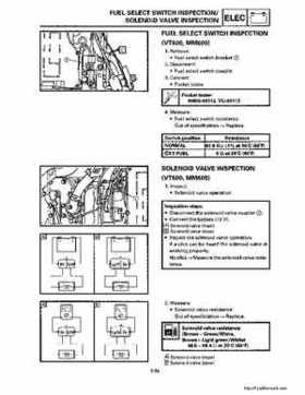 1994-2001 Yamaha Venture/V-Max 500 Series Snowmobile Service Manual, Page 579
