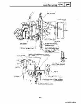 1994-2001 Yamaha Venture/V-Max 500 Series Snowmobile Service Manual, Page 603