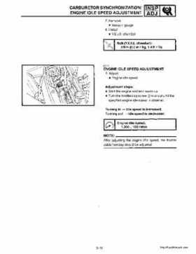 1999-2001 Yamaha Phazer 500 / Venture 500 service manual, Page 22