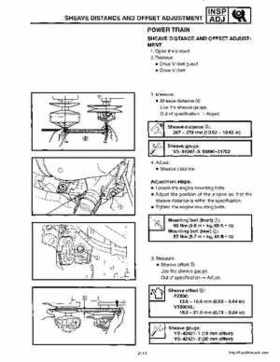 1999-2001 Yamaha Phazer 500 / Venture 500 service manual, Page 26