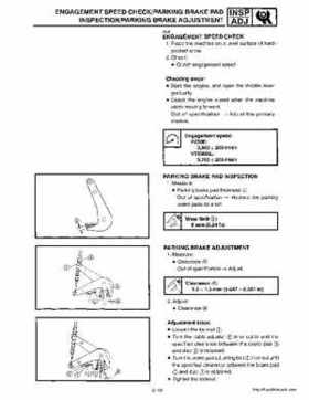 1999-2001 Yamaha Phazer 500 / Venture 500 service manual, Page 30