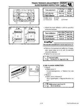1999-2001 Yamaha Phazer 500 / Venture 500 service manual, Page 37