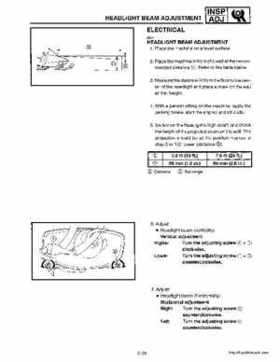 1999-2001 Yamaha Phazer 500 / Venture 500 service manual, Page 41