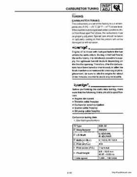 1999-2001 Yamaha Phazer 500 / Venture 500 service manual, Page 45