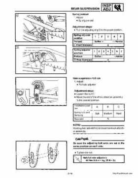 1999-2001 Yamaha Phazer 500 / Venture 500 service manual, Page 58