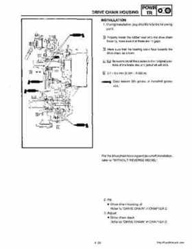1999-2001 Yamaha Phazer 500 / Venture 500 service manual, Page 92