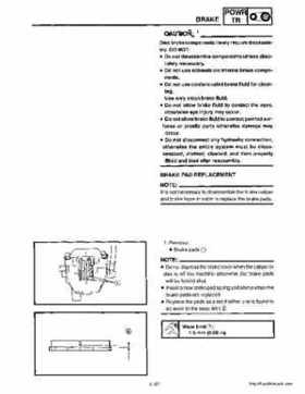 1999-2001 Yamaha Phazer 500 / Venture 500 service manual, Page 97