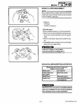 1999-2001 Yamaha Phazer 500 / Venture 500 service manual, Page 101