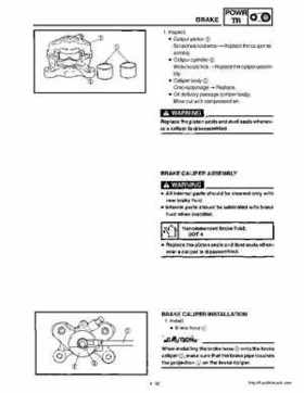 1999-2001 Yamaha Phazer 500 / Venture 500 service manual, Page 102