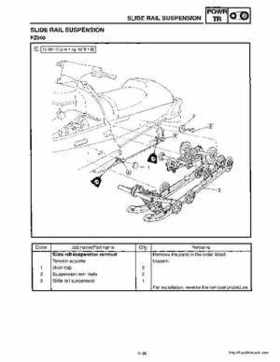 1999-2001 Yamaha Phazer 500 / Venture 500 service manual, Page 105