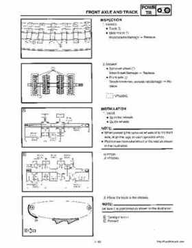 1999-2001 Yamaha Phazer 500 / Venture 500 service manual, Page 113