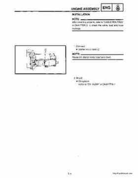 1999-2001 Yamaha Phazer 500 / Venture 500 service manual, Page 117