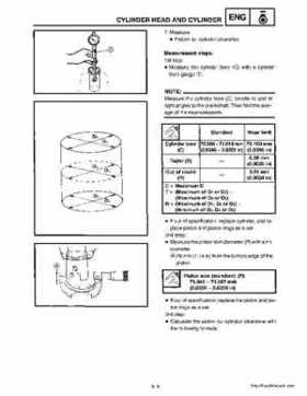 1999-2001 Yamaha Phazer 500 / Venture 500 service manual, Page 122